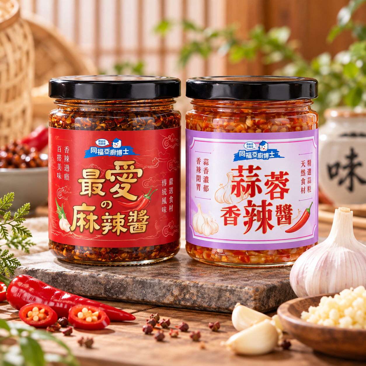 蒜蓉辣椒醬/麻辣醬